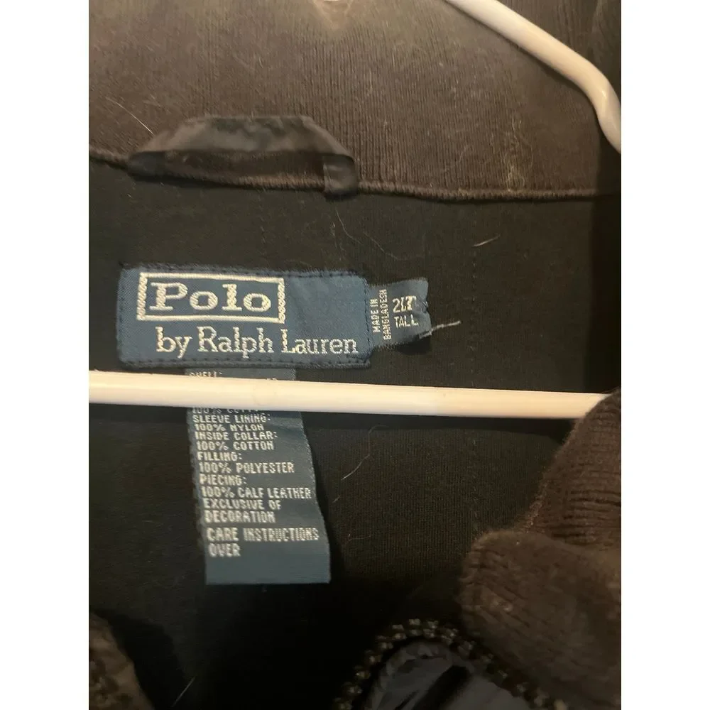 Mens polo ralph Lauren fleece‎ lined windbreaker